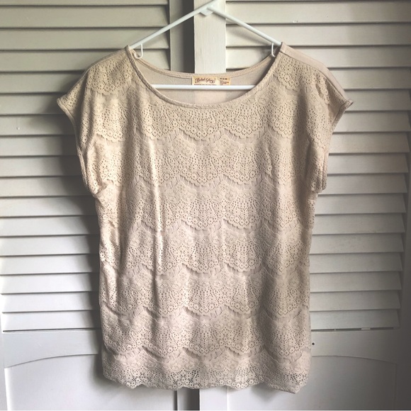 Lace T-Shirt | Faded Glory - Picture 1 of 3